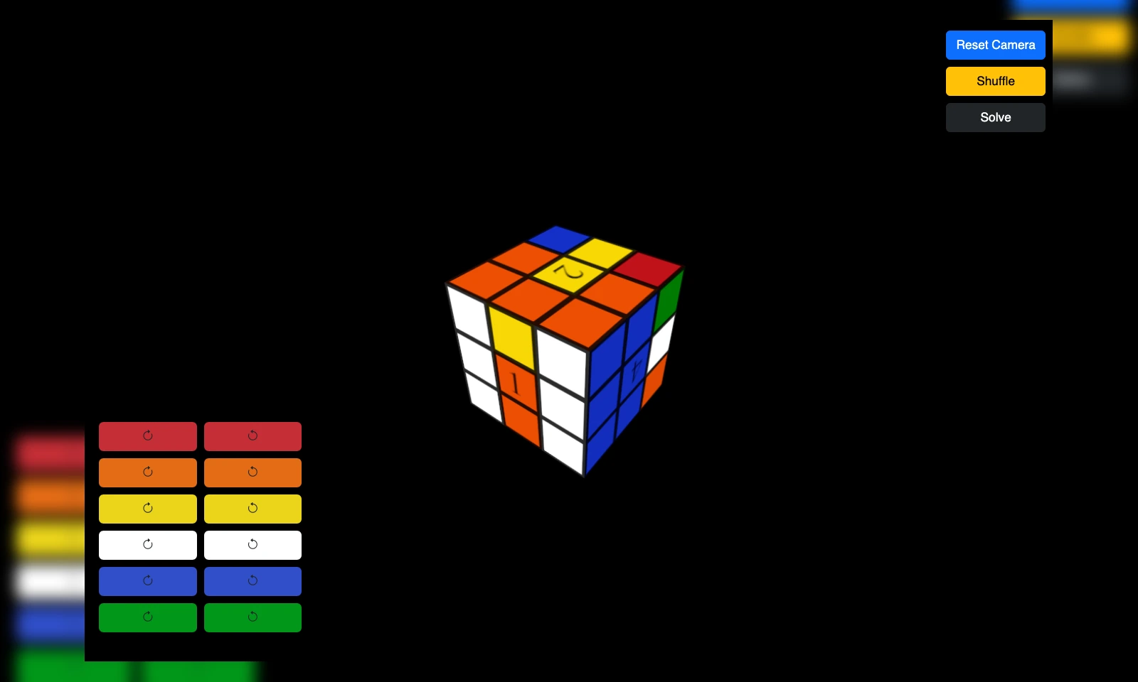Rubik's Cube Solver Preview